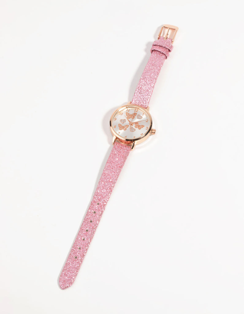 Girls on sale glitter watch