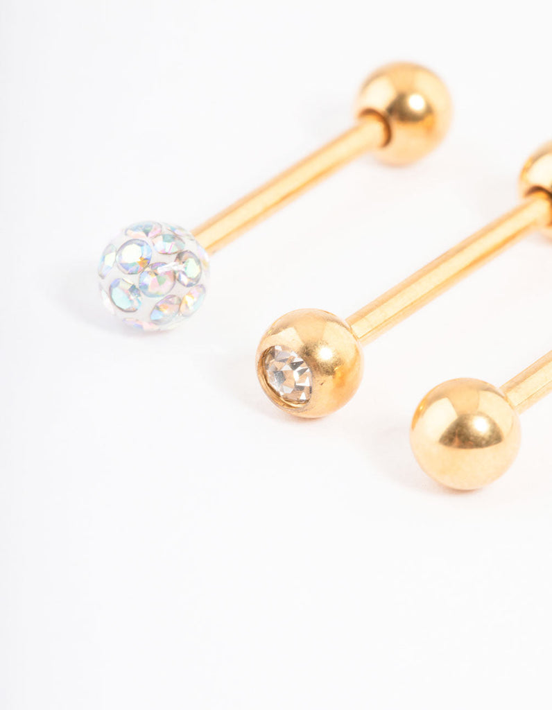 Gold on sale piercing jewellery