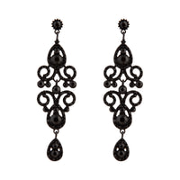 Mirror Swirl Stone Drop Earrings - link has visual effect only