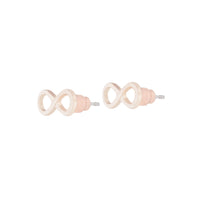 Rose Gold Infinity Stud Earrings - link has visual effect only