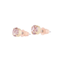 Pink Claw Diamante Stud Earrings - link has visual effect only