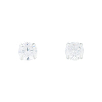 0.5Ct Sterling Silver Cubic Zirconia Stud - link has visual effect only