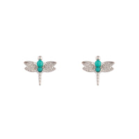 Silver Bohemian Dragonfly Earrings - link has visual effect only