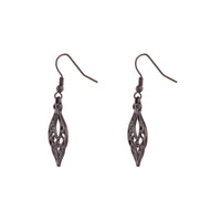 Black Cutout Bohemian Drop Earrings - link has visual effect only