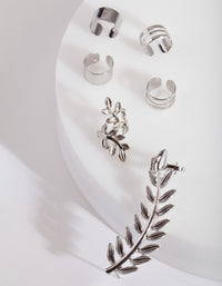 Silver Leaf Ear Stack - link has visual effect only