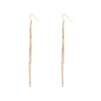 Gold Cup Chain Multi Bar Earrings - link has visual effect only