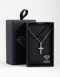 Crystal Cross Necklace - link has visual effect only