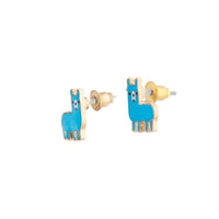 Glitter Llama Stud Earrings - link has visual effect only