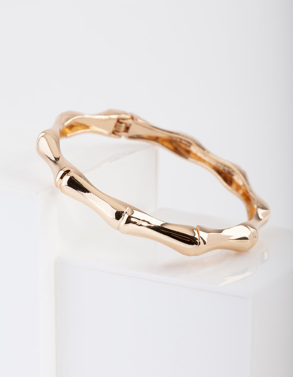 Bamboo Clamp Clip Bracelet