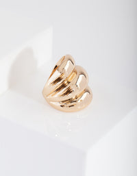 Gold 3 Layer Ring - link has visual effect only