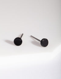 Mini Black Dot Stud Earrings - link has visual effect only