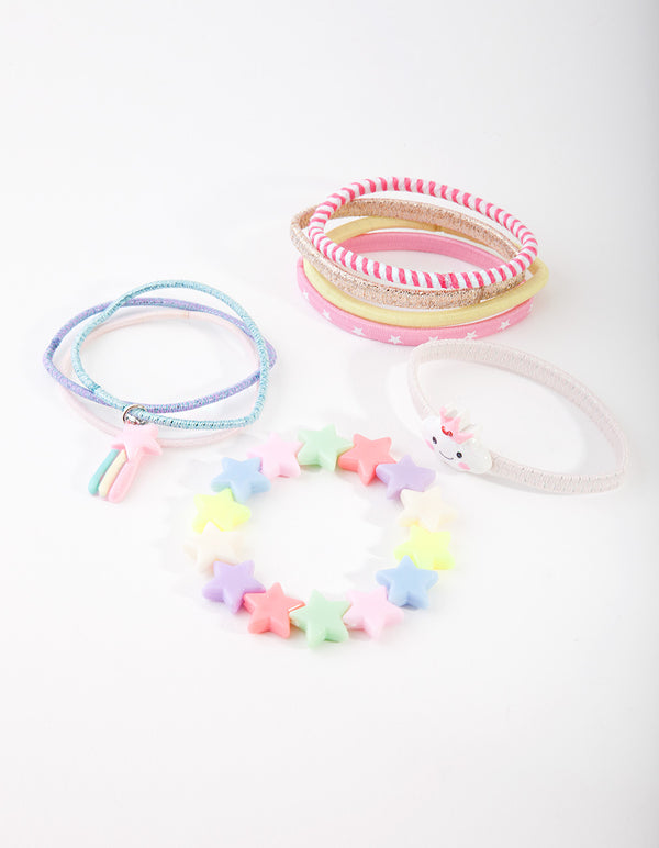 Kids Mega Cloud Bracelet & Hair Tie Pack