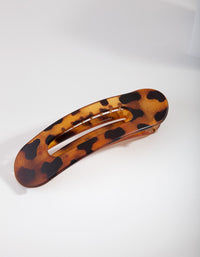 Large Acrylic Tortoiseshell Clip - link has visual effect only