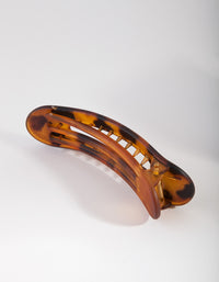 Large Acrylic Tortoiseshell Clip - link has visual effect only