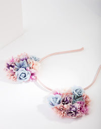 Kids Flower Ear Headband - link has visual effect only