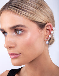 Gold Floral Ear Cuff - link has visual effect only