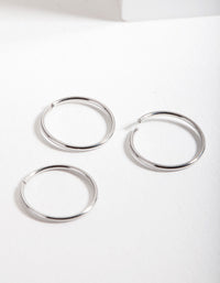 Surgical Steel Plain Nose Ring Pack - link has visual effect only