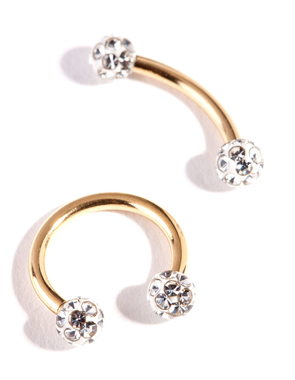 Surgical steel horseshoe earrings store