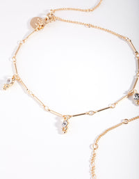 Gold Celestial Star Bracelet & Anklet Pack - link has visual effect only