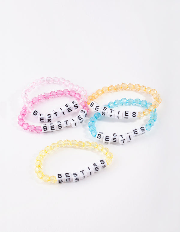 Kids Tropical Bead Besties Stretch Bracelet 5-Pack