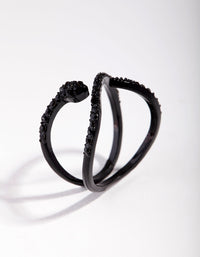 Mate Infinity Diamante Snake Ring - link has visual effect only