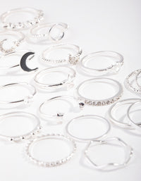 Silver Celestial Ring 24-Pack - link has visual effect only