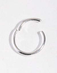 Sterling Silver 8mm Stud Polished Clicker - link has visual effect only