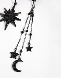 Matte Mismatch Celestial Earrings - link has visual effect only