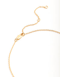 Gold Plated Semi Precious Shard Necklace - link has visual effect only