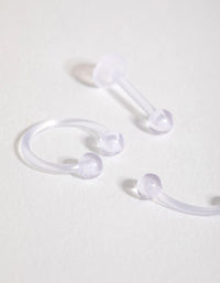 Silicone Mix Style Earring Pack - link has visual effect only