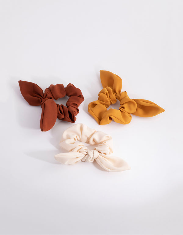 Earth Bunny Ears Scrunchie Pack