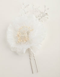 Oversized Beaded Flower Bun Pin - link has visual effect only