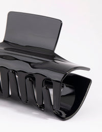 Rectangular Black Acrylic Claw - link has visual effect only