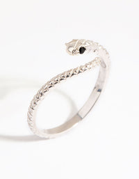 Sterling Silver Snake Wrap Ring - link has visual effect only