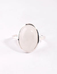 Sterling Silver Semi Precious Ring - link has visual effect only