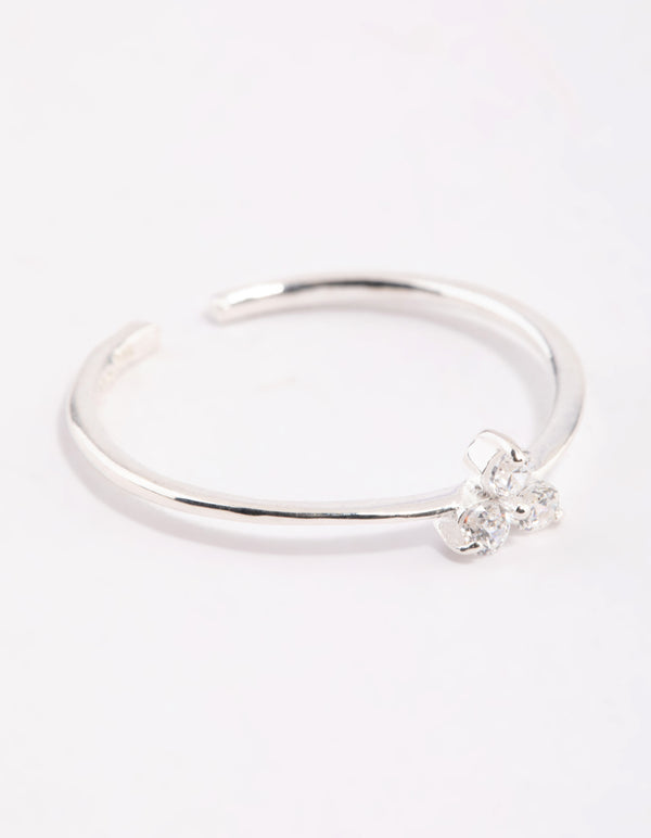 Sterling Silver Cubic Zirconia Ring