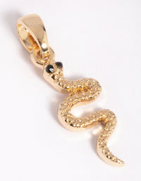 Gold Plated Snake Charm - link has visual effect only