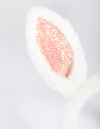 Kids Glitter Bunny Headband - link has visual effect only