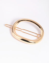 Gold Oval Clips - link has visual effect only