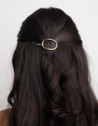 Gold Oval Clips - link has visual effect only