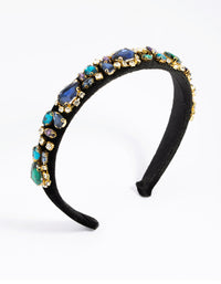 Green Jewelled Headband - link has visual effect only