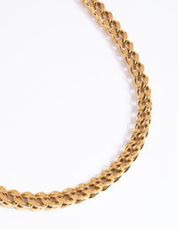 Gold Plated Surgical Steel Statement Chain Necklace - link has visual effect only