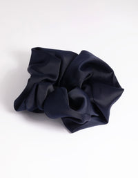 Large Navy Scrunchie - link has visual effect only