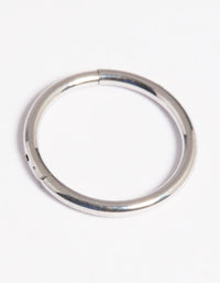 Platinum Plated Titanium Clicker Ring - link has visual effect only