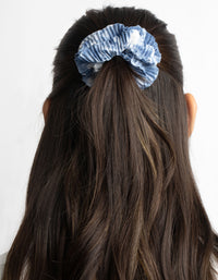 Pleated Tie Dye Scrunchie Set - link has visual effect only