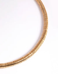 Gold Plated Snake Chain Necklace - link has visual effect only