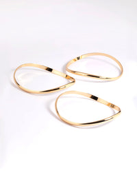 Gold Plated Smooth Bracelet Pack - link has visual effect only