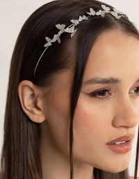 Gold Butterfly Diamante Detailed Headband - link has visual effect only