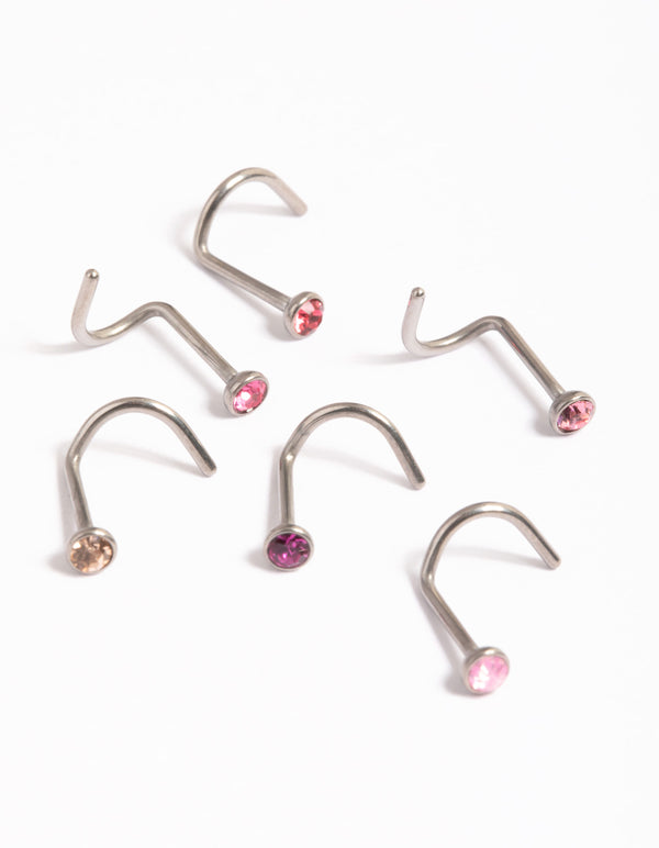 Titanium Crystal Basic Nose 6-Pack