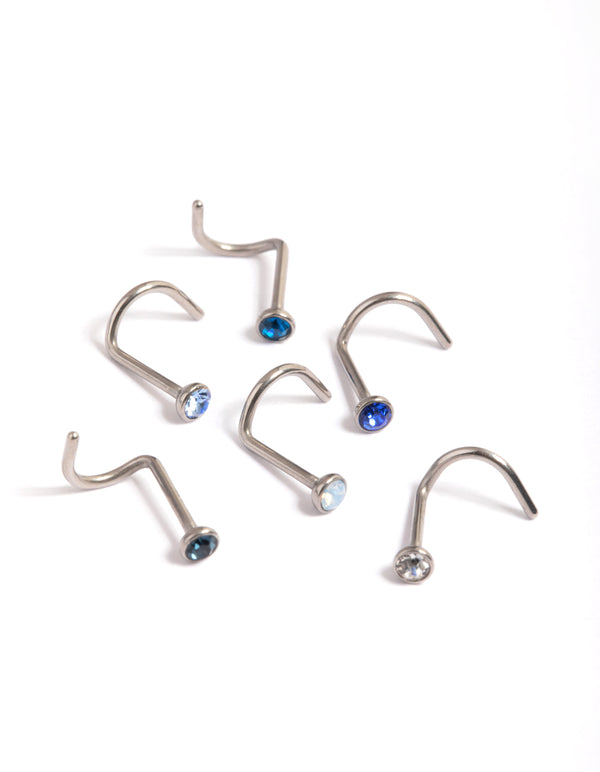 Titanium Crystal Basic Nose 6-Pack